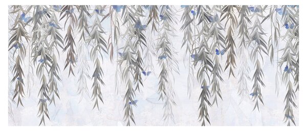 Slika - Vrbove vejice z metulji (120x50 cm)