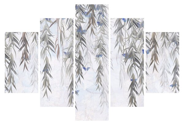 Slika - Vrbove vejice z metulji (150x105 cm)