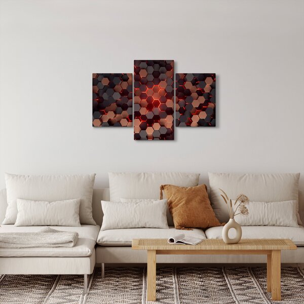 Slika - Futuristična abstrakcija (90x60 cm)