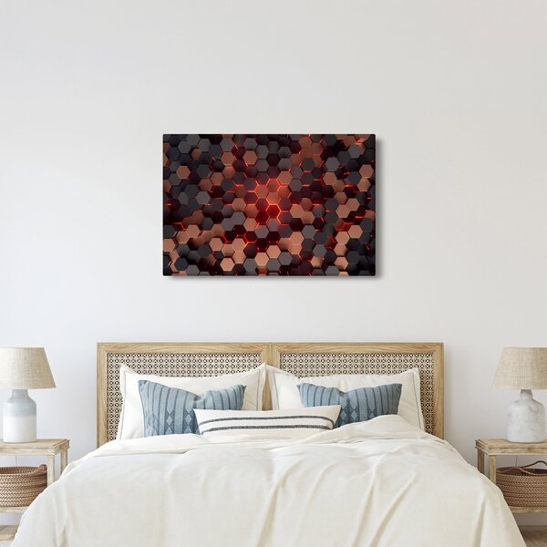 Slika - Futuristična abstrakcija (90x60 cm)