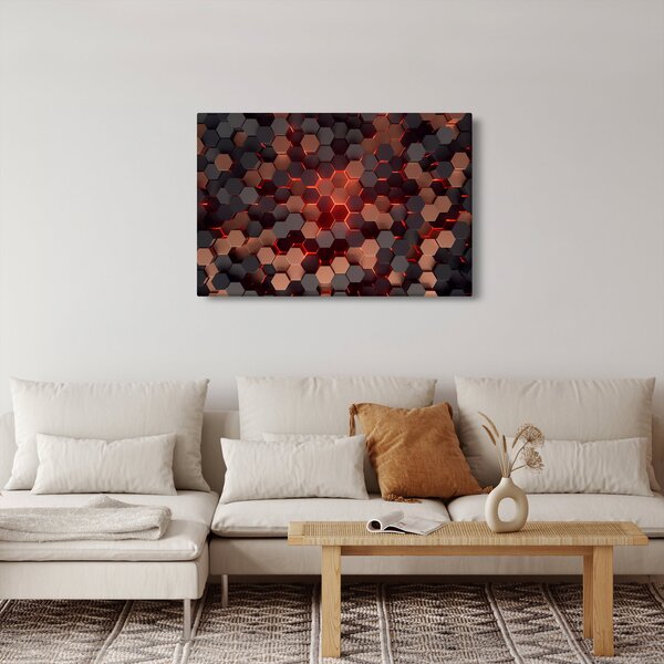 Slika - Futuristična abstrakcija (90x60 cm)