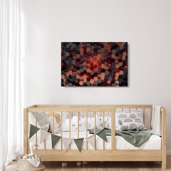 Slika - Futuristična abstrakcija (90x60 cm)
