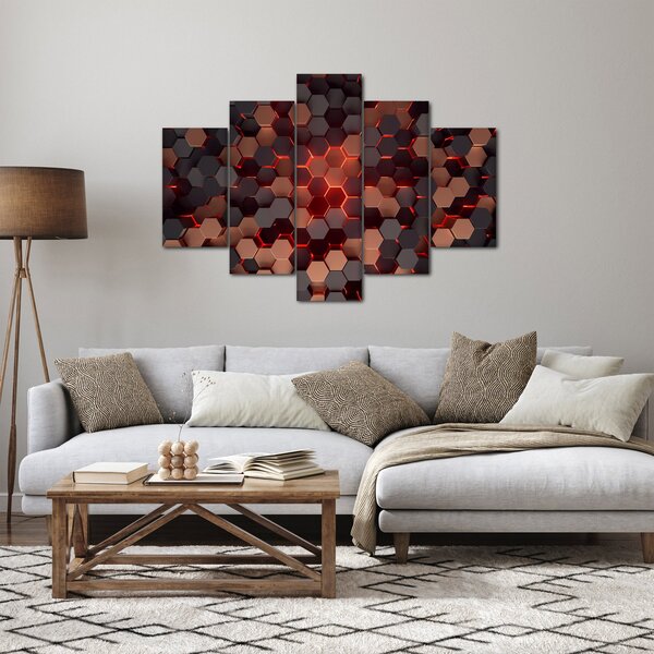 Slika - Futuristična abstrakcija (150x105 cm)