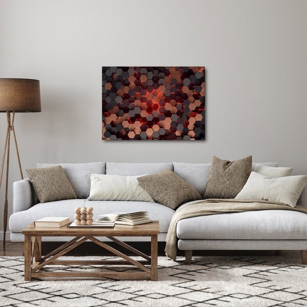 Slika - Futuristična abstrakcija (70x50 cm)