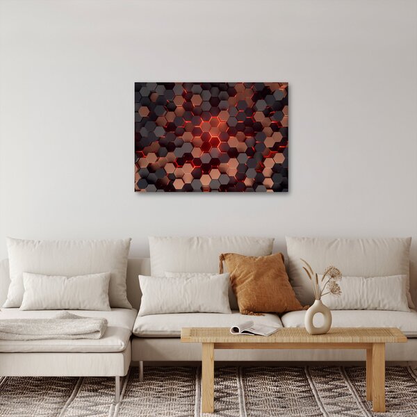 Slika - Futuristična abstrakcija (70x50 cm)