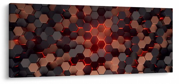 Slika - Futuristična abstrakcija (120x50 cm)