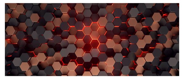 Slika - Futuristična abstrakcija (120x50 cm)
