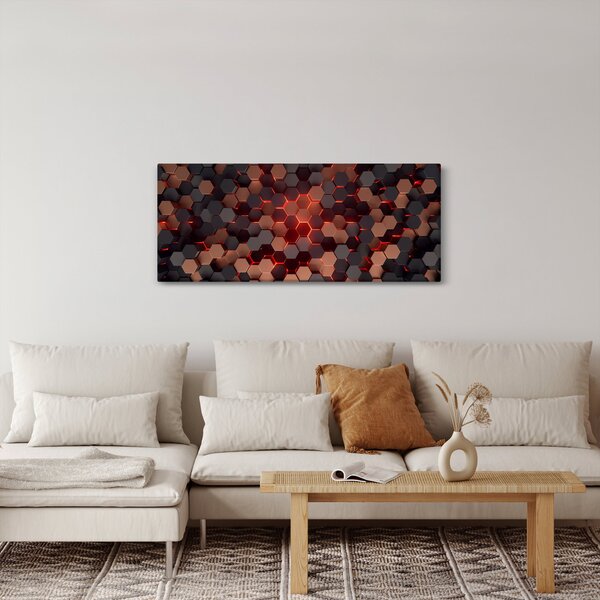 Slika - Futuristična abstrakcija (120x50 cm)