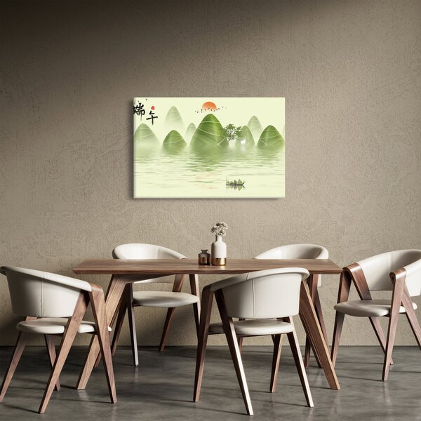 Slika - Dolina Zelenih gora (90x60 cm)