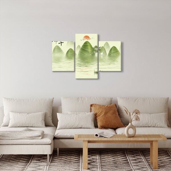 Slika - Dolina Zelenih gora (90x60 cm)