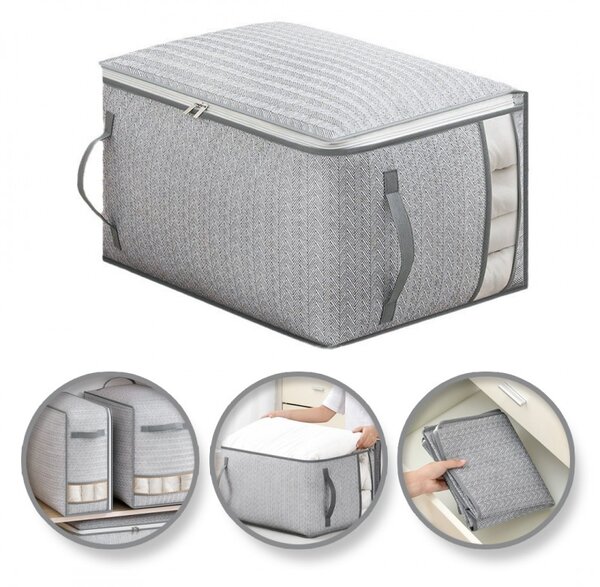 Organizator za ormar SENCA XL 52x44x30 cm sivi