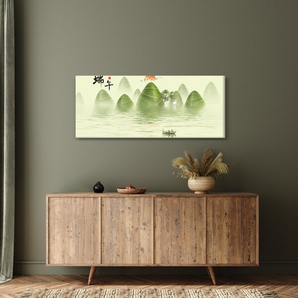 Slika - Dolina Zelenih gora (120x50 cm)