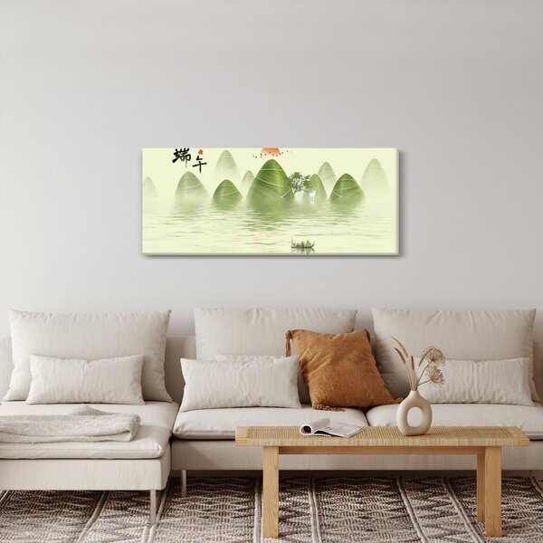 Slika - Dolina Zelenih gora (120x50 cm)