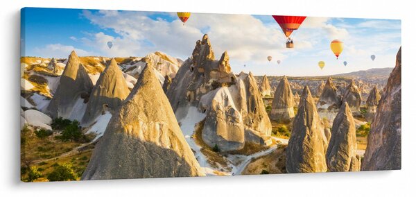 Slika - Baloni na vroč zrak (120x50 cm)