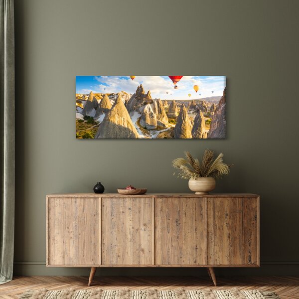 Slika - Baloni na vroč zrak (120x50 cm)