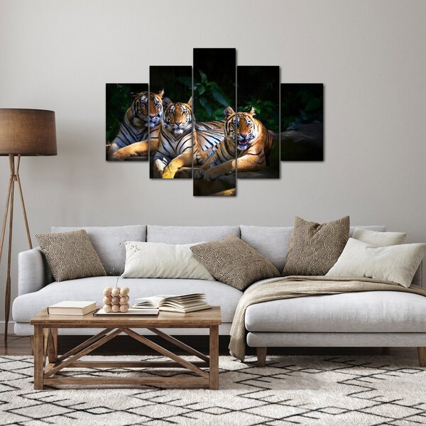Slika - Tiger bratje (150x105 cm)