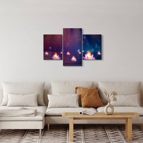 Slika - Čarobni lokvanji (90x60 cm)
