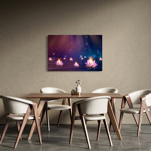 Slika - Čarobni lokvanji (90x60 cm)