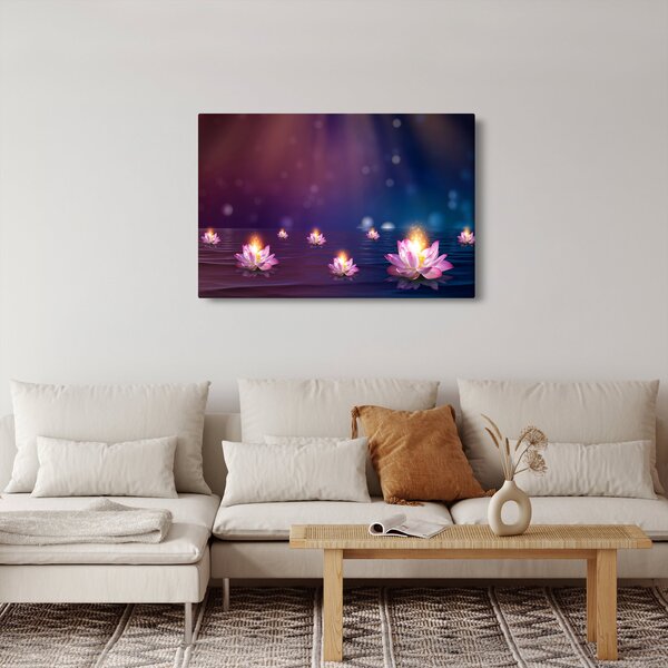 Slika - Čarobni lokvanji (90x60 cm)