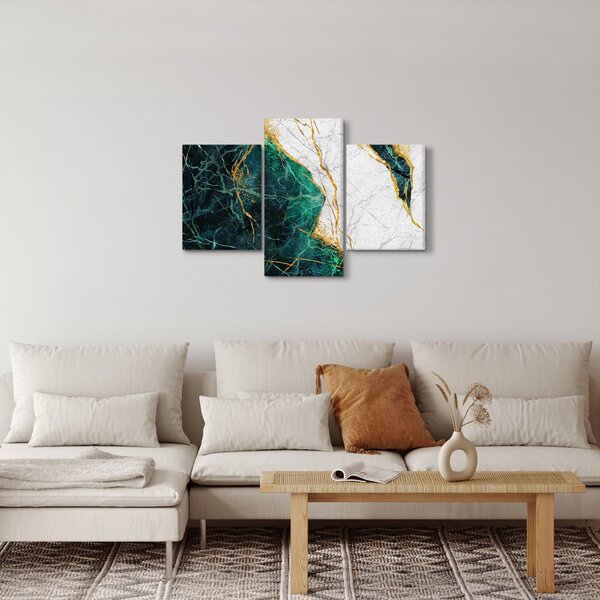 Slika - Turkizni marmor (90x60 cm)