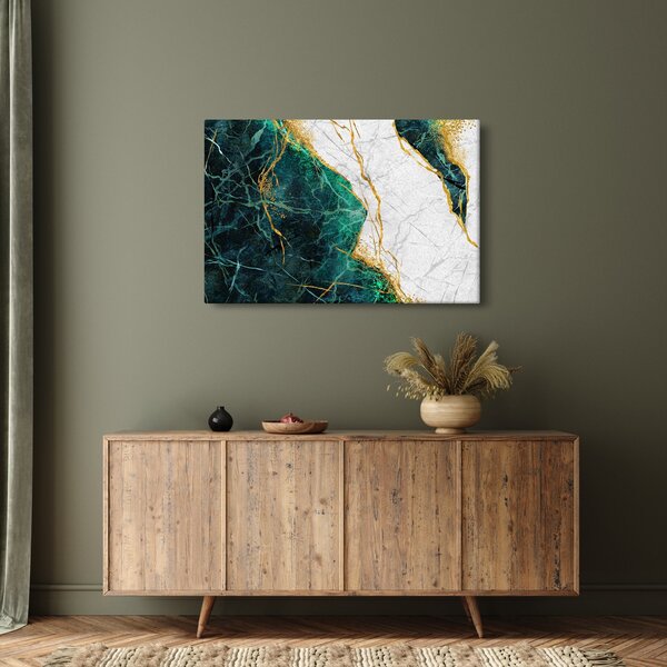 Slika - Turkizni marmor (90x60 cm)