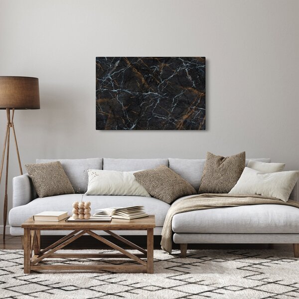 Poslikava - črni marmor (90x60 cm)