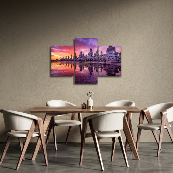 Slika - Bude v sončnem zahodu (90x60 cm)