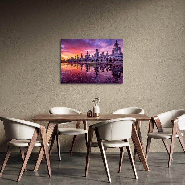 Slika - Bude v sončnem zahodu (70x50 cm)