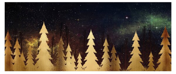 Slika - Zlata noč (120x50 cm)