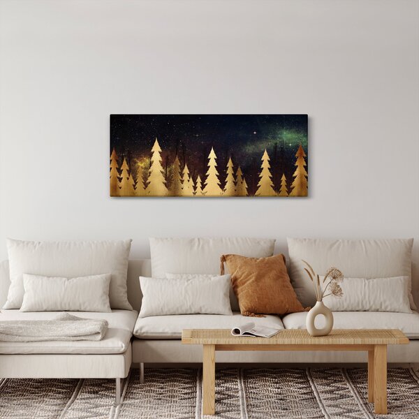 Slika - Zlata noč (120x50 cm)