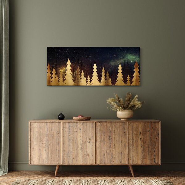 Slika - Zlata noč (120x50 cm)