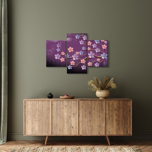 Slika - Pomladni somrak (90x60 cm)