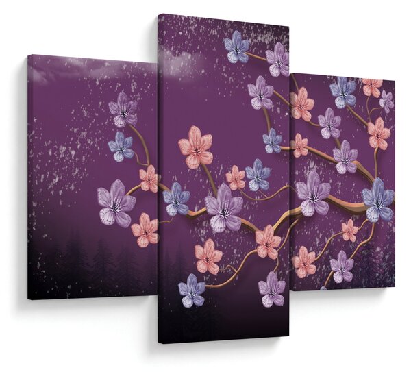 Slika - Pomladni somrak (90x60 cm)