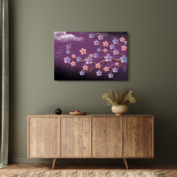 Slika - Pomladni somrak (90x60 cm)