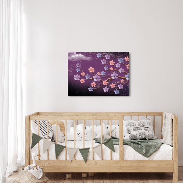 Slika - Pomladni somrak (70x50 cm)