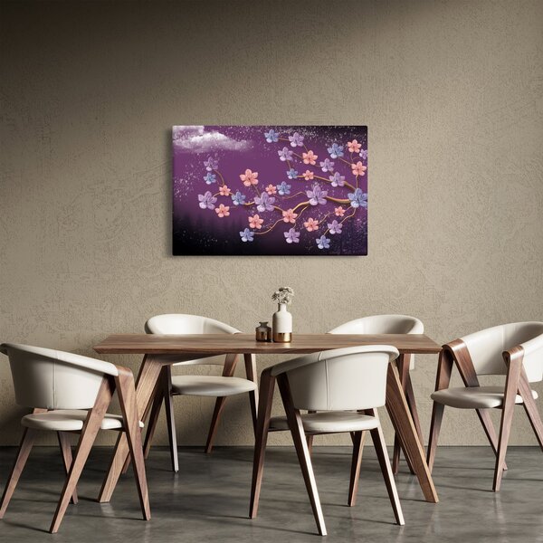 Slika - Pomladni somrak (90x60 cm)