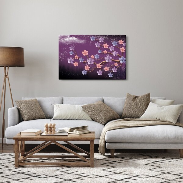 Slika - Pomladni somrak (90x60 cm)
