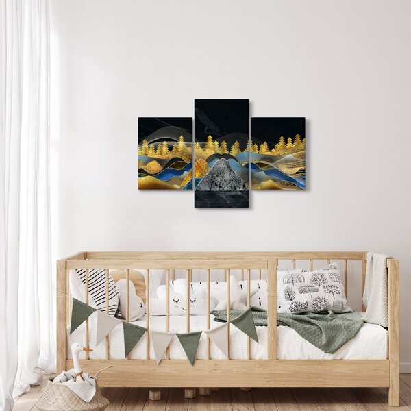 Slika - Zlate gore (90x60 cm)