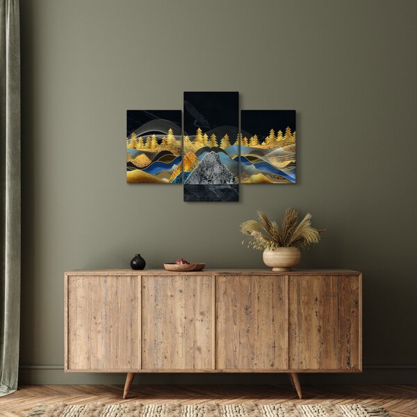 Slika - Zlate gore (90x60 cm)