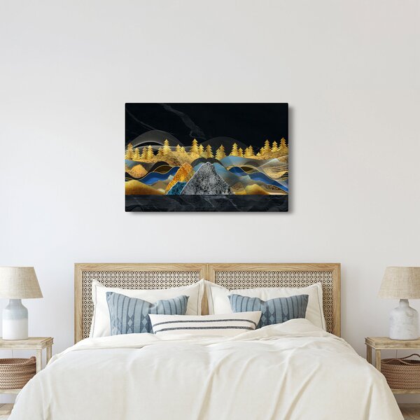 Slika - Zlate gore (90x60 cm)