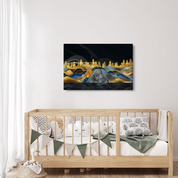 Slika - Zlate gore (90x60 cm)