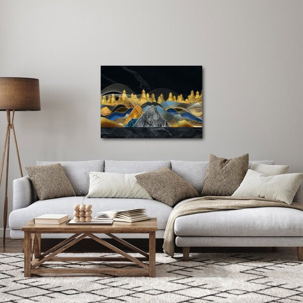 Slika - Zlate gore (70x50 cm)
