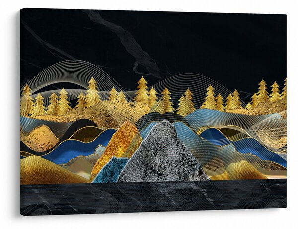 Slika - Zlate gore (70x50 cm)