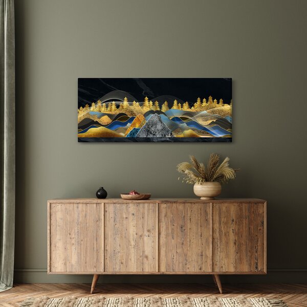 Slika - Zlate gore (120x50 cm)