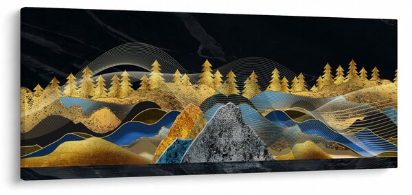 Slika - Zlate gore (120x50 cm)
