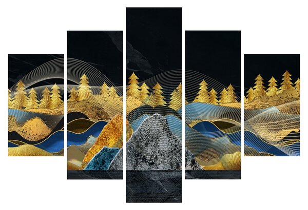 Slika - Zlate gore (150x105 cm)