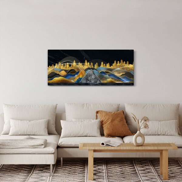 Slika - Zlate gore (120x50 cm)