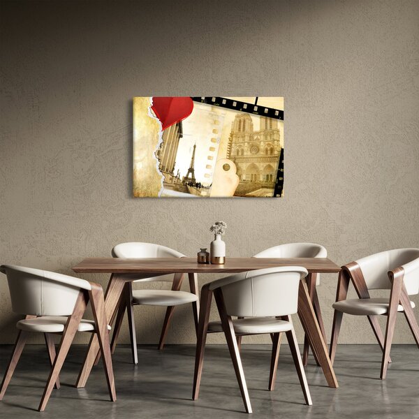 Slika - Spomini na Pariz (90x60 cm)