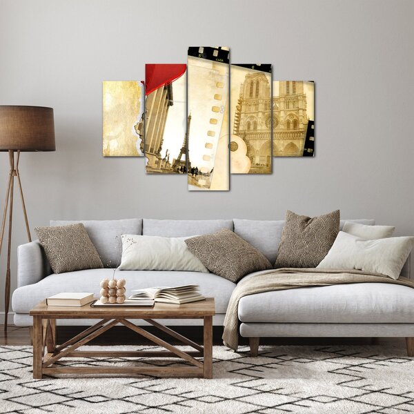 Slika - Spomini na Pariz (150x105 cm)