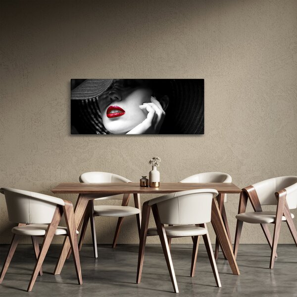 Slika - Ženska s klobukom (120x50 cm)